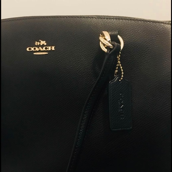 Coach bag- Carryall Christie black Leather - Picture 4 of 8